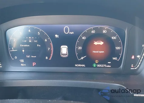 2026 Honda Passport Awd Trailsport Elite/Awd Trailsport Elite Blackout z USA, uszkodzony, nr VIN 5FNYF9H85TB007712